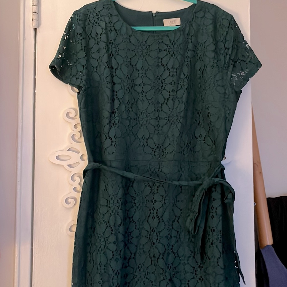 Deep Teal lace dress